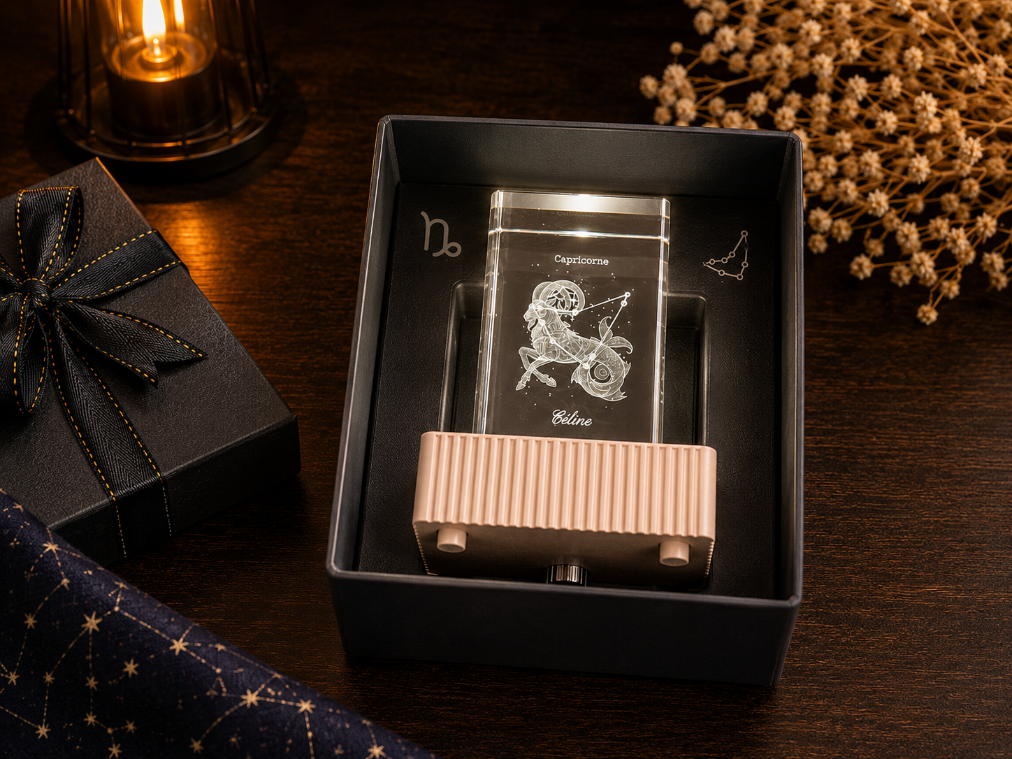 Cristaux K9 gravés en 3D Infinity Engraving