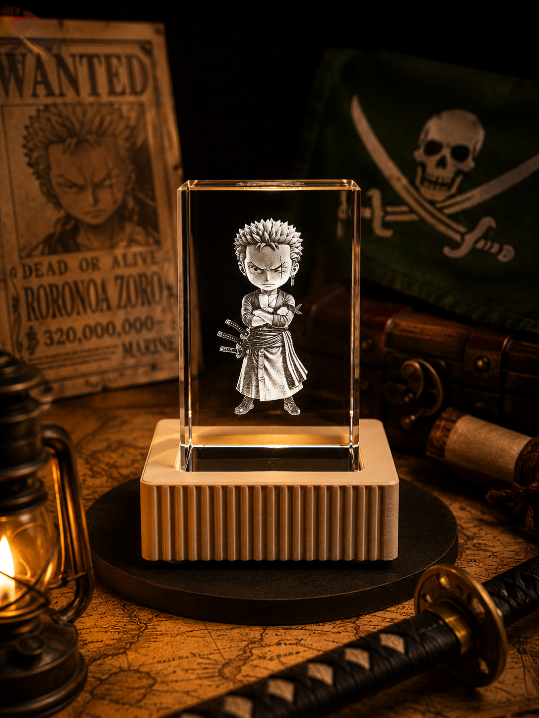 Cristal K9 One Piece – Zoro