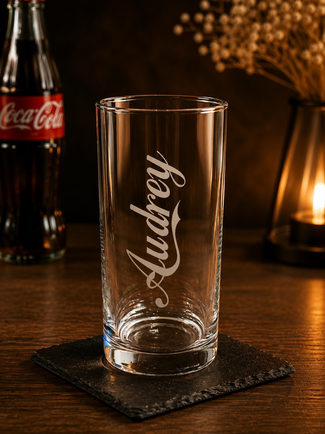 Verre Coca personnalisé gravé avec prénom