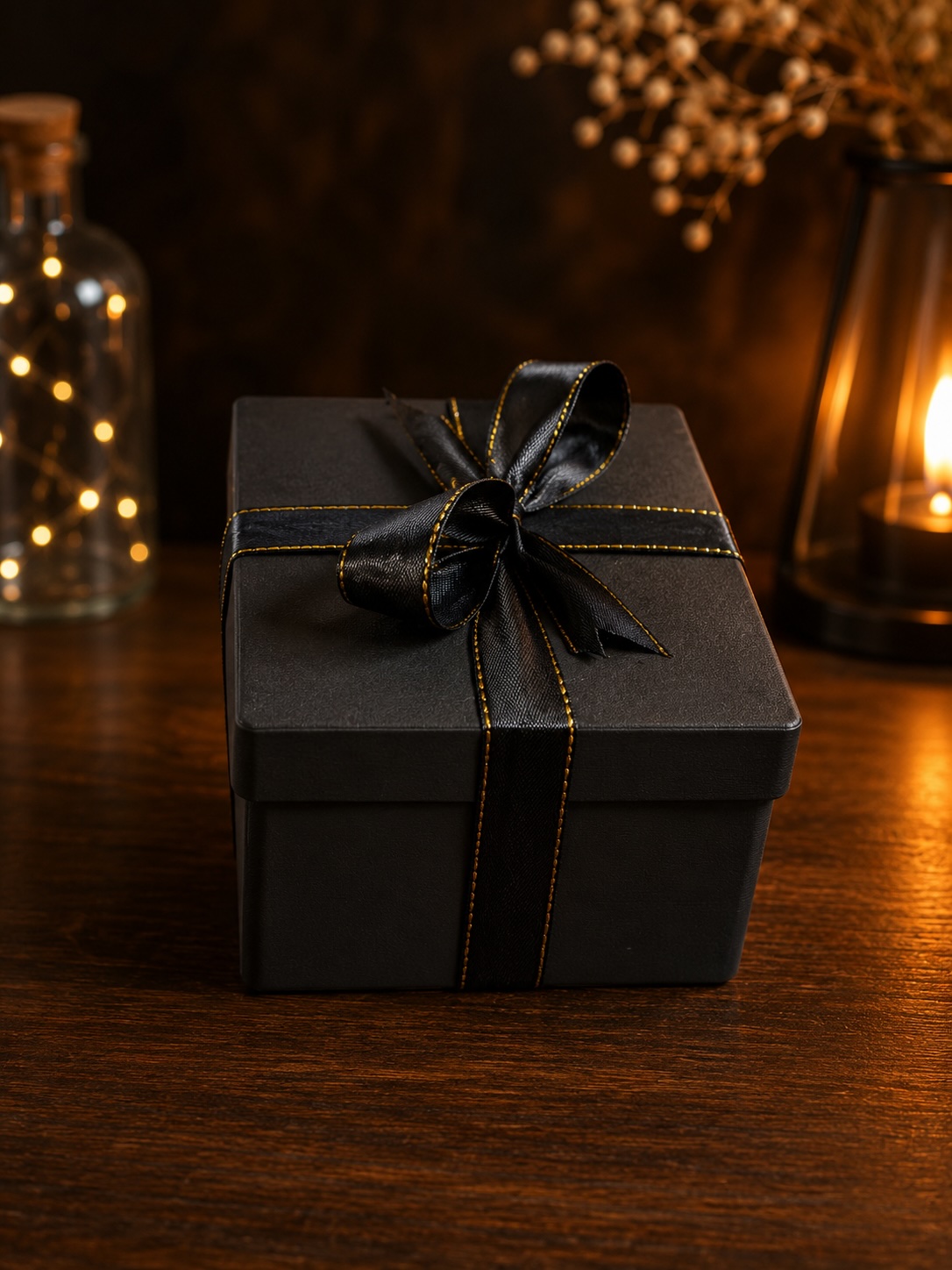 Cristal K9 personnalisé avec socle lumineux et coffret cadeau